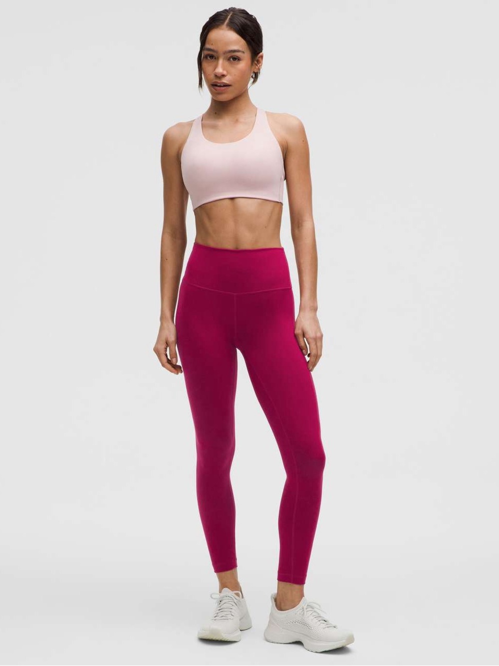 Lululemon Wunder Train High-Rise Tight 25" Magenta Smoke